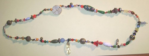 20" Strand of Mixed Vintage Beads - Fun - Free Shipping - Picture 4 of 4