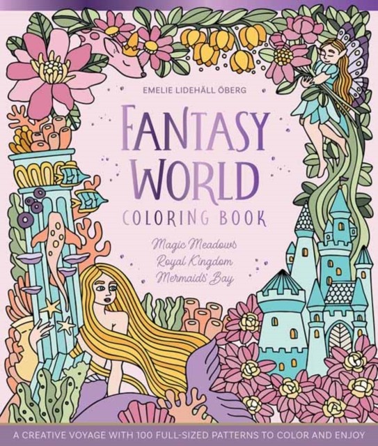 Fantasy World Coloring Book Magic Meadow