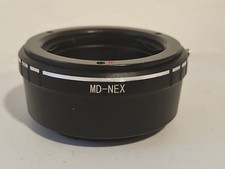 Minolta MD Lens to Sony E Camera mount adapter NEX ILCE a6000 a6600 a6500