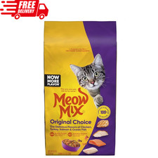 Meow Mix Original Choice Dry Cat Food, 6.3 Pound Pack of 1 Bag