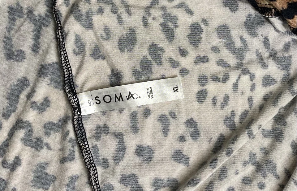 soma cool nights Leopard pajamas Set - Image 4 of 4