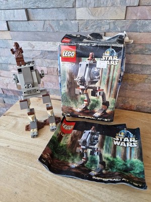 Lego Star Wars: 7127 Imperial AT-ST Set mit Chewbacca. Komplett.