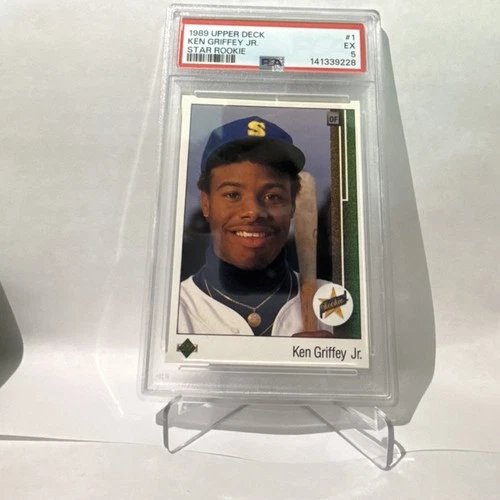 Upper Deck 1989 Ken Griffey Jr. Star Rookie #1 Seattle Mariners PSA Graded
