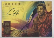 2018-19 Panini Court Kings Fresh Paint 185/199 Aaron Holiday #FP-AHD Auto z0c