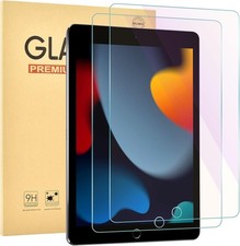 2 Pack Anti Blue Light Screen Protector for iPad 9th 8th 7th Gen 10.2 Inch