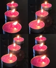 24-100 Tea Night Lights Candles Scented Tealights Citronella Burn Home Atmospher