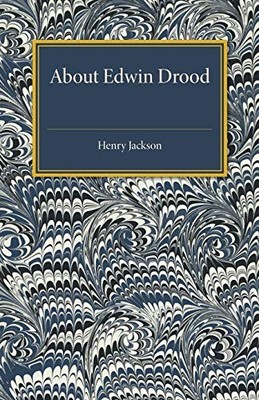 Jackson - About Edwin Drood - paperback or softback - G555z