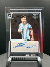2025-26 Donruss Road to FIFA World Cup Signature Series Lionel Messi AUTO SSP 🔥