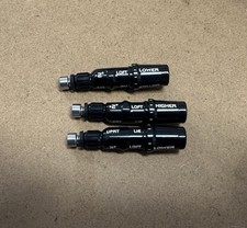 Three 3 Taylormade Qi10 Stealth Sim Adapters .335 Driver or Fairway