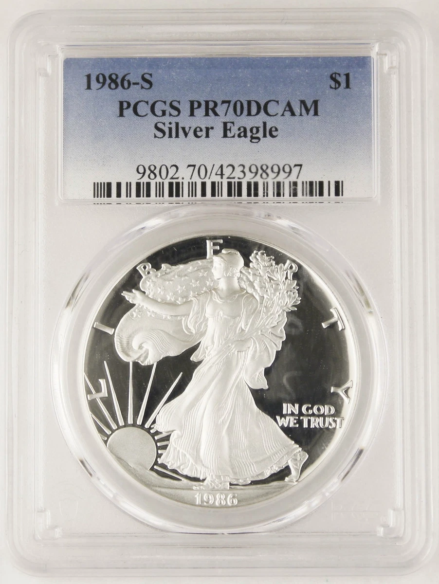 1986 American Silver Eagle Proof Bullion Coins for sale | eBay