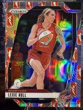 2024 Panini Prizm WNBA Logo Lexie Hull Silver Prizm Indiana Fever