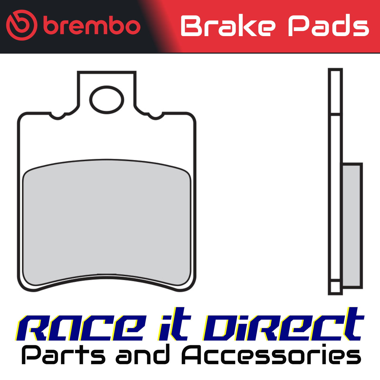 Brake Pads for PIAGGIO NRG 50 RST REAR DISC 1998 Front Scoot Brembo - Image 32