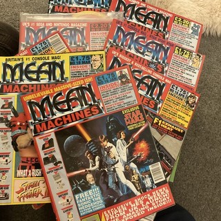 NINE Mean Machines Magazine issues 15 to 24 inclusive in very good condition
