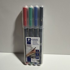 Staedtler Lumocolor Permanent Special Marker 0.4mm S 313 WP4 Made In Germany