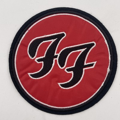 Foo Fighters Rock Band Logo Patch: Embroidered, Iron On, 5  Diameter 