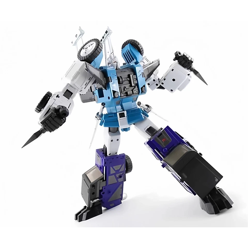 DX9 TOYS DX9 D10 Blue Sixshot Robot Transformable Model Action Figure Collection - Image 2 of 4