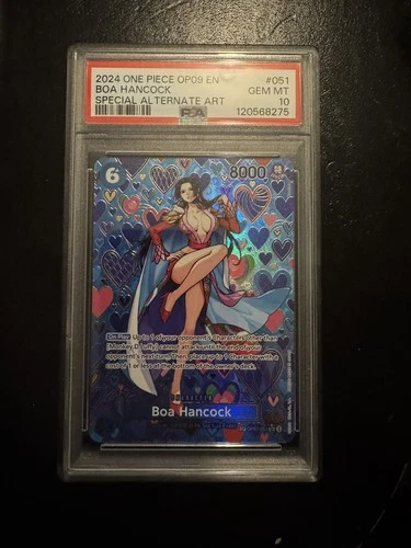 PSA 10 2024 BOA HANCOCK OP07-051 OP09 EMPERORS IN THE NEW WORLD ALT SP ONE PIECE