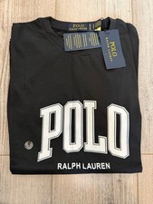 Black Polo Ralph Lauren Men's Logo Crewneck T-Shirt Size Large