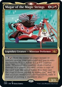 Magar of the Magic Strings (Showcase) #263 Unfinity MTG