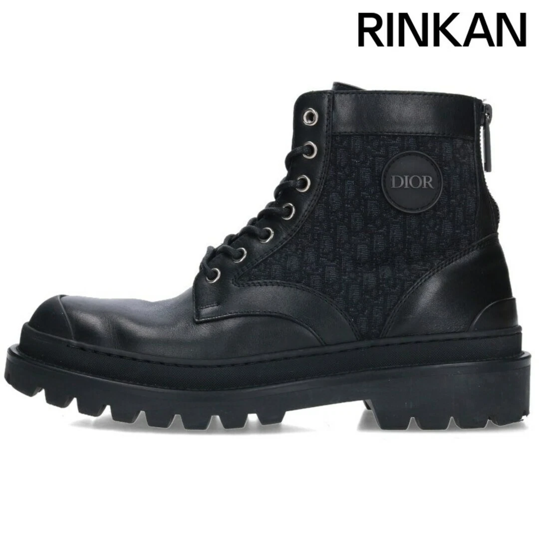 Bottes de combat à lacets Dior Explorer oblique switch over homme 40 occasion 1ad8ad8bd8b6