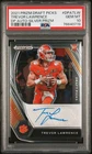 2021 Panini Prizm Draft Picks Collegiate Trevor Lawrence Autographs PSA 10