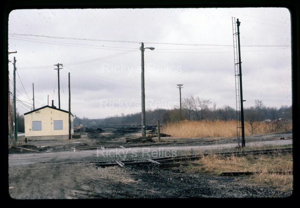 Оригинальный слайд B&O Fairport Yard Baltimore Ohio Painesville OH 1984 FP&E Xing - Изображение 4 из 4