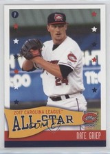 2017 Choice Carolina League All-Stars Nate Griep #34 0h1