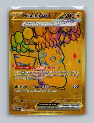 Pikachu ex Holofoil [PRE - 179/131]