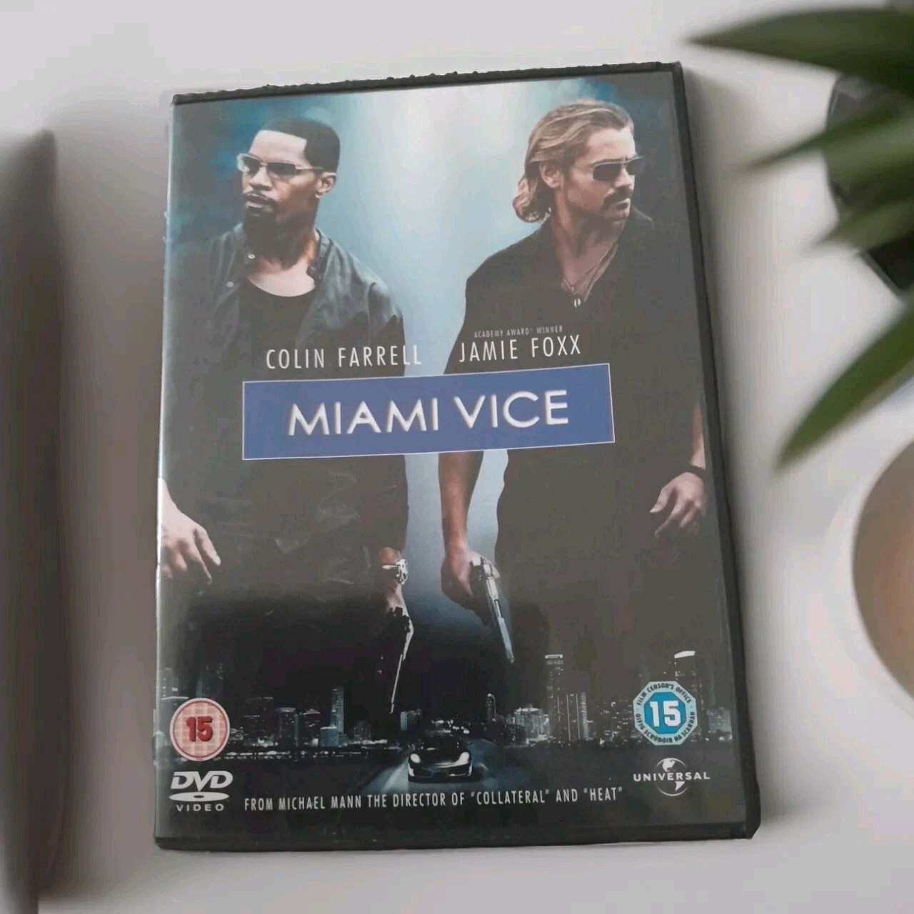 Miami Vice (DVD, 2010) Disc & Cover, No Case. Jamie Foxx, Colin Farrell.