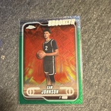 Topps 2024-25 Topps Chrome Cam Johnson #159 Brooklyn Nets NBA Basketball Card