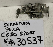 SERRATURA GANCIO SBLOCCO SELLA BMW C650 SPORT 2016 2017 2018 2019 2020 VEDI📷