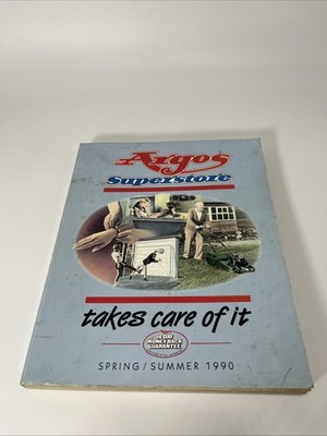 Vintage 1990 Argos Spring Summer Catalogue No 33 Retro UK Social History
