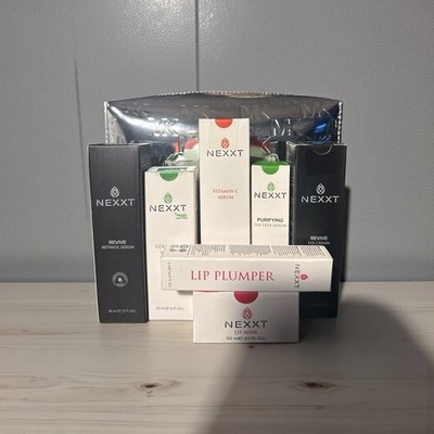 Michael Kors Silver Travel Case And NEXXT Skincare Set