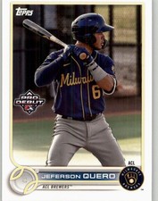 2022 Topps Pro Debut Jeferson Quero #PD-6 ACL Brewers