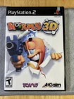 New ListingWorms 3D (Sony PlayStation 2, 2004), UPC Punch, Factory Sealed