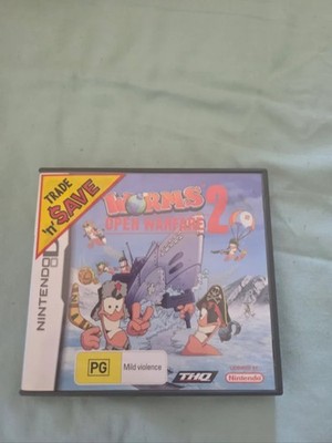 Worms Open Warfare 2 For Nintendo DS PAL - Mint Condition