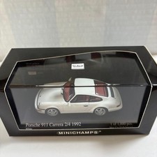 MINICHAMPS Porsche 911 Carrera 2/4 1992 White 1:43 Scale Model Limited 1000pcs
