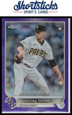 2022 Topps Chrome Update #USC19 MacKenzie Gore Purple Refractor