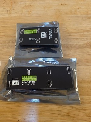 Gigabyte Gaming 4 Way SLI Bridge Connector Graphics Adapter Quad Slot + 3-way
