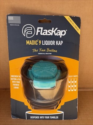 Flaskap Madic 9 30 oz Tumbler Lid Replacement Shot 9 oz Low Tide Teal New In Box