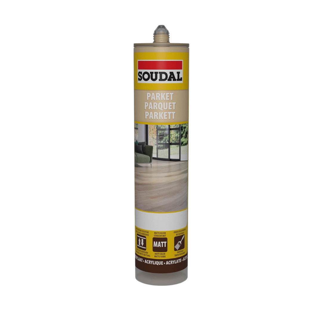 Soudal Light Parquet & Timber Sealant Oak 290Ml 124842 - Image 2