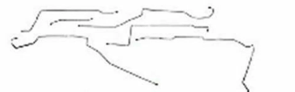 Kit completo de línea de freno y combustible para Buick LeSabre 1997-1999-CBF0010SS Foto 2 de 4