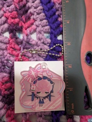 Mizi Ribbon Alien Stage Gacha Acrylic Block Keychain