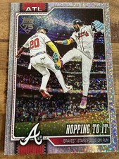 2026 Topps Series 1 Celebration Hopping To It #118 CONFETTI Acuña Jr. Braves