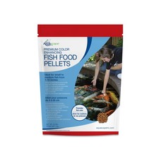 Fish Food Pellets Color Enhancing Pond Koi Goldfish 2.2 lb Aquascape
