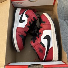 Kids Nike Air Jordan 1 Retro High OG Chicago Lost & Found 9C Baby Boy Shoes Red