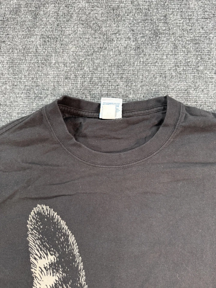 Vintage B Kliban BadCat Crazy Shirts Shirt Mens Medium Black Graphic Cartoon Cat - Image 3 of 4