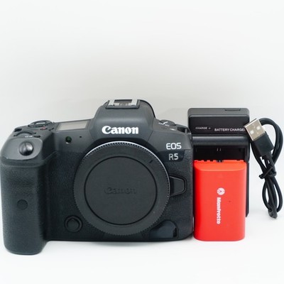 Canon EOS R5 45.0MP Spiegellose Kamera - Schwarz (Nur Gehäuse) #06050