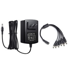 12V 3A Power Supply Adapter for CCTV 12 Volts 3 Amps AC to DC Plug 5.5 x 2.1m...