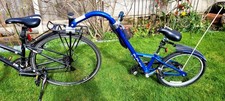 Burley Kazoo Tag-Along Bike Blue